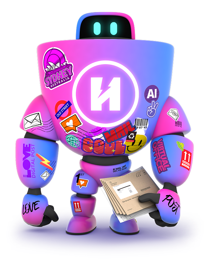 HaiRo™ robot mascot