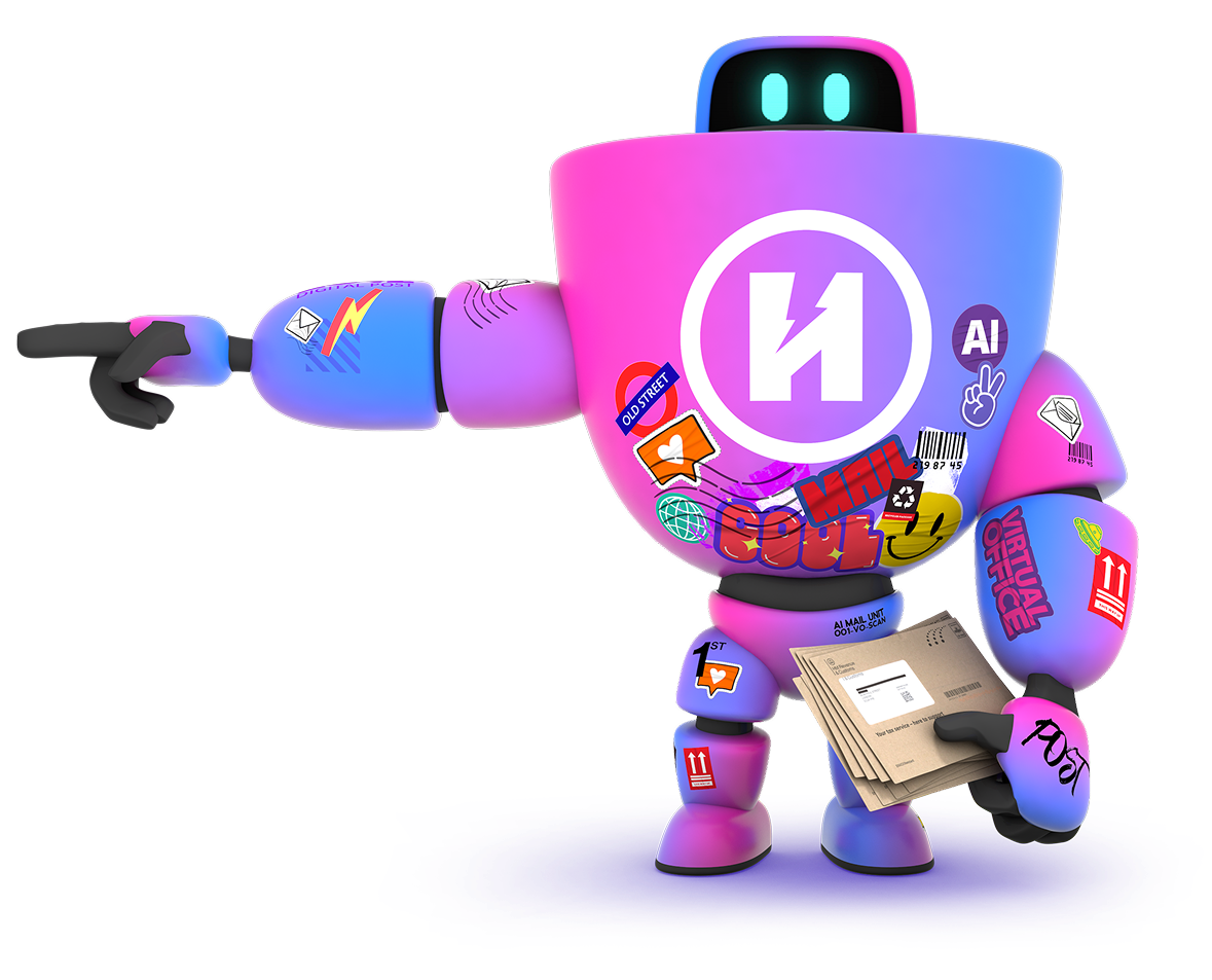 HaiRo™ robot mascot